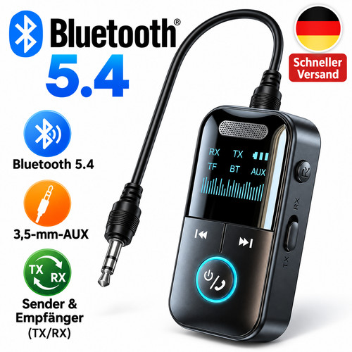 Bluetooth aux adapter - bluetooth, 5.4